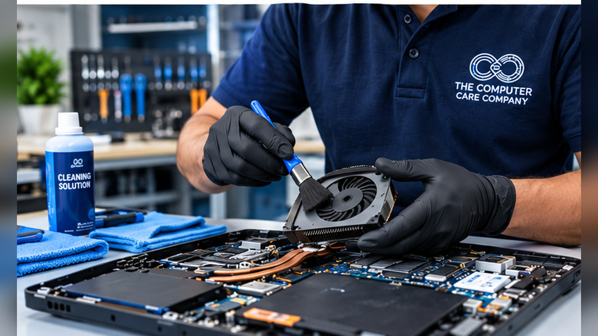 Laptop thermal cleaning